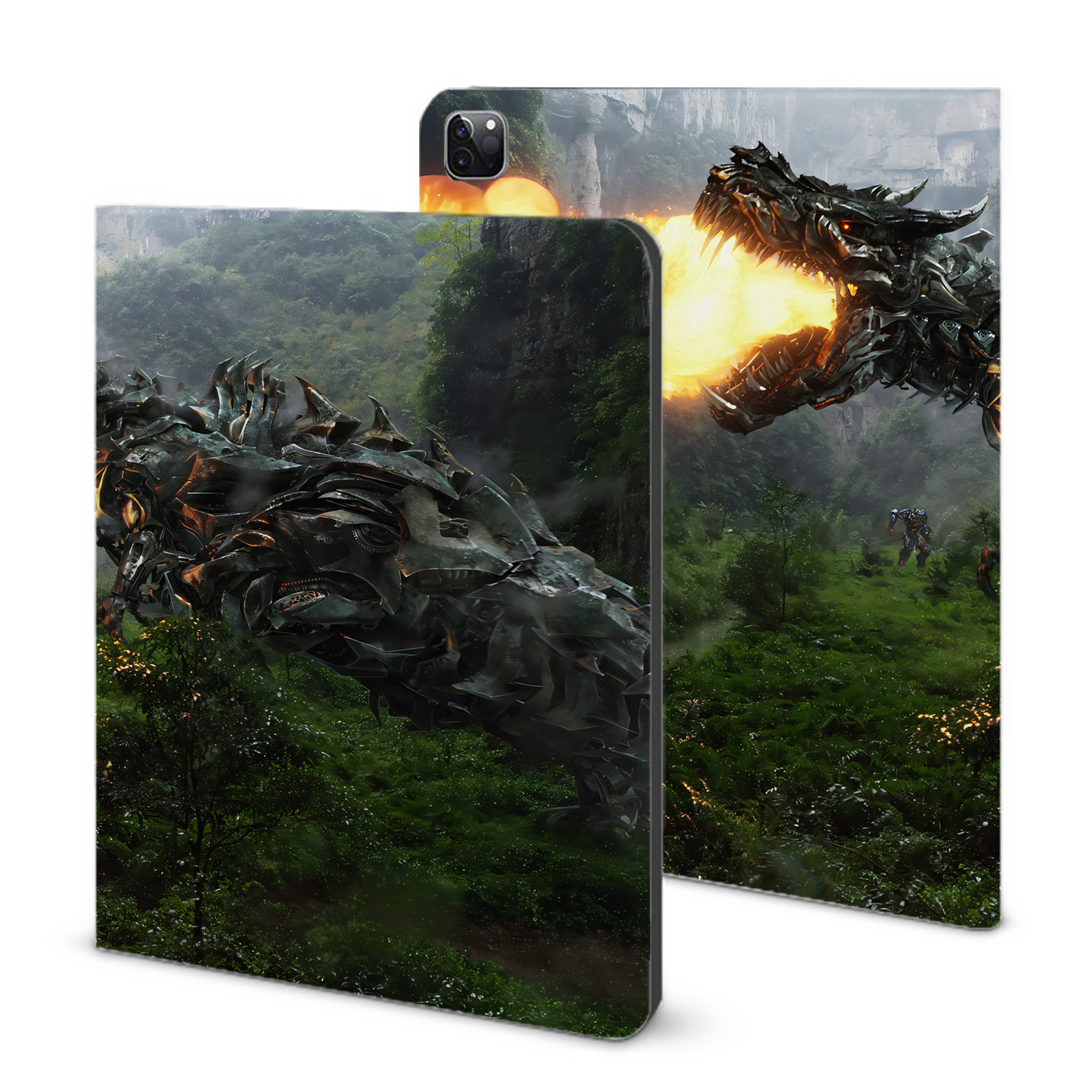 （画像用） Transformers トランスフォーマー IPad ケース ブック型 PUレザー TPU 耐衝撃 軽量 薄型 ペン収納なし 全面保護 IPad 各モデル対応